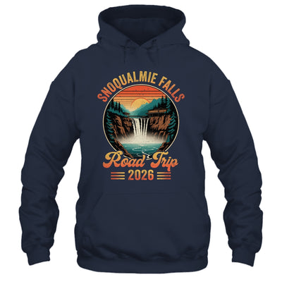 Snoqualmie Falls Road Trip 2026 Summer Vacation Family Matching Shirt & Tank Top | siriusteestore