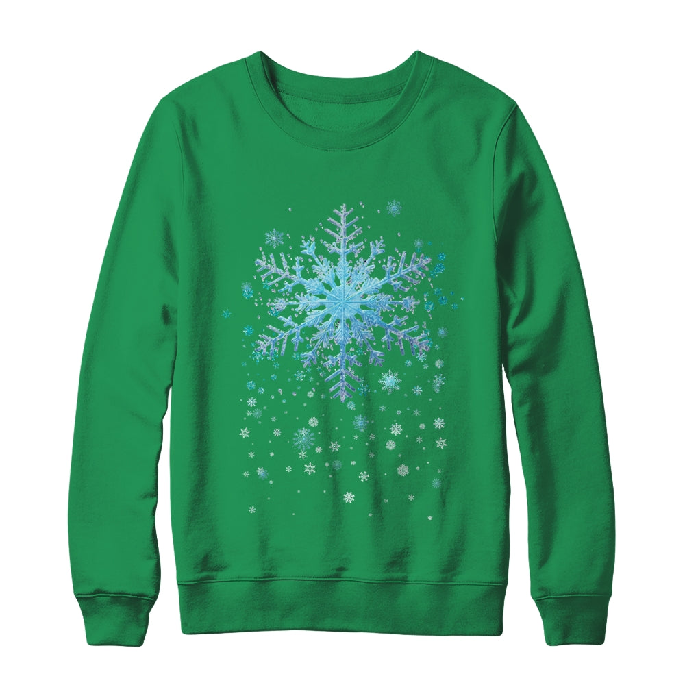 Snowflake Costume Winter Christmas Matching Mens Womens Kids Shirt & Sweatshirt | siriusteestore