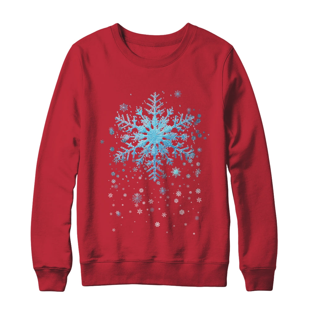 Snowflake Costume Winter Christmas Matching Mens Womens Kids Shirt & Sweatshirt | siriusteestore