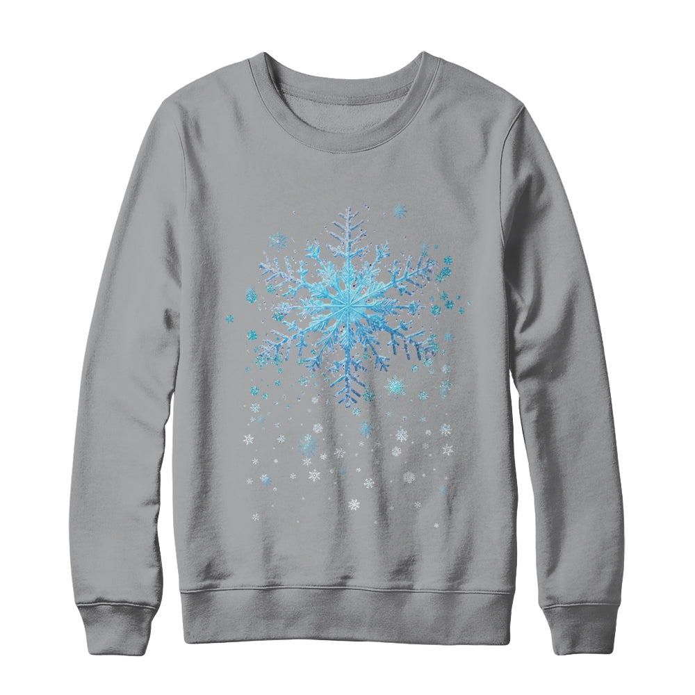 Snowflake Costume Winter Christmas Matching Mens Womens Kids Shirt & Sweatshirt | siriusteestore