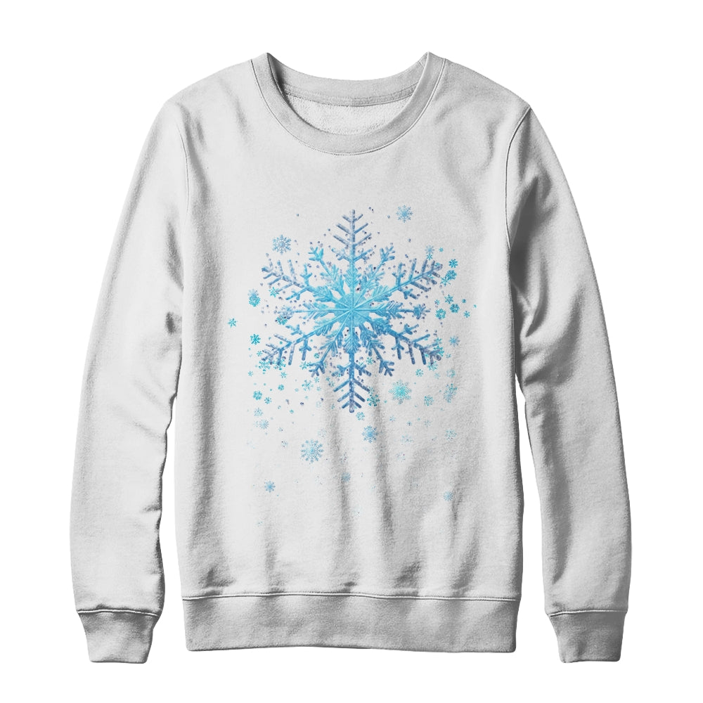 Snowflake Costume Winter Christmas Matching Mens Womens Kids Shirt & Sweatshirt | siriusteestore
