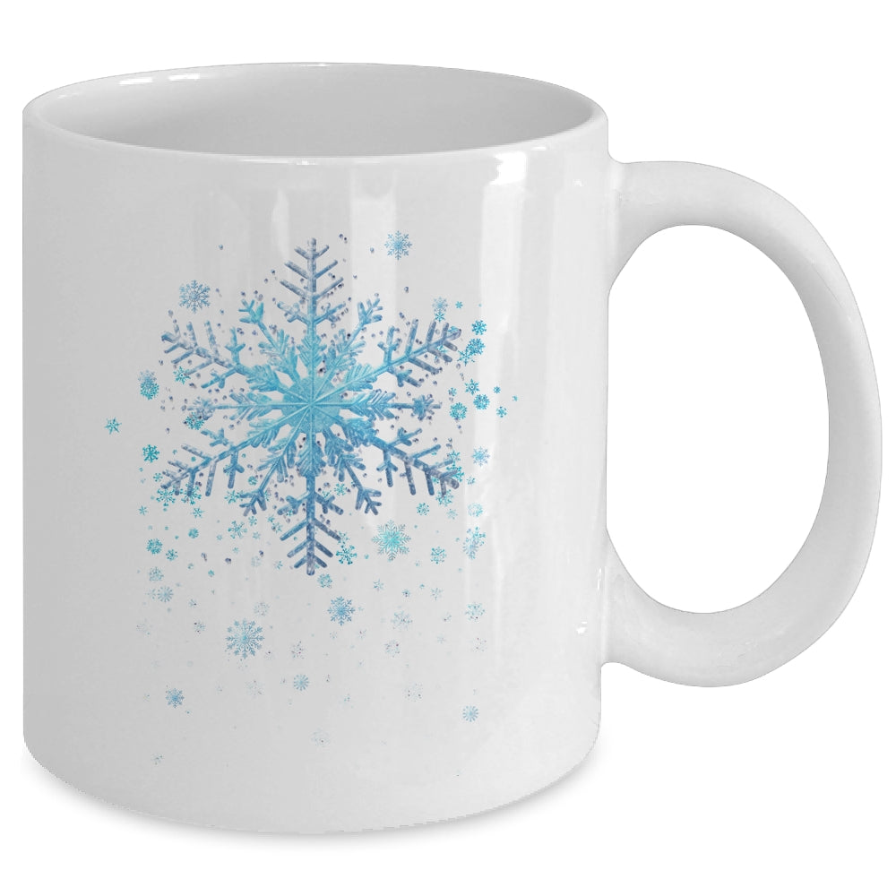 Snowflake Costume Winter Christmas Matching Mens Womens Kids Mug | siriusteestore