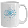 Snowflake Costume Winter Christmas Matching Mens Womens Kids Mug | siriusteestore
