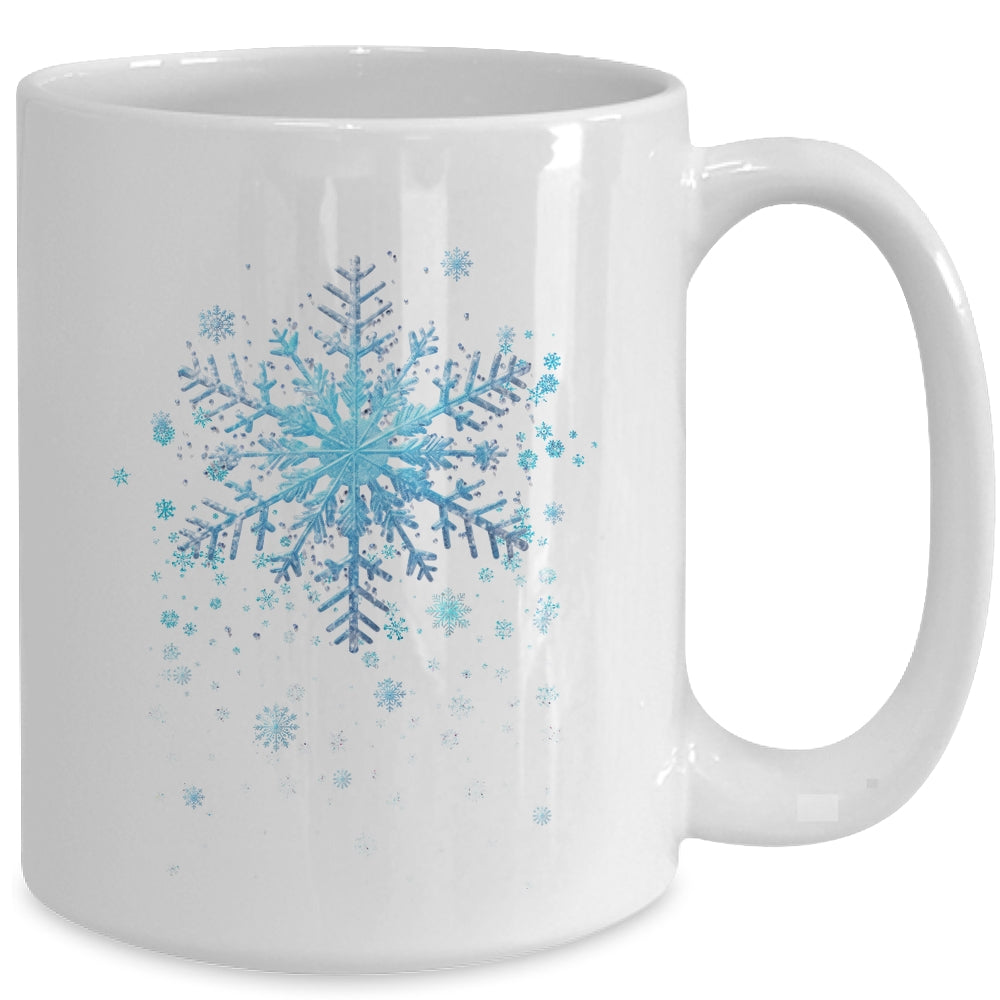 Snowflake Costume Winter Christmas Matching Mens Womens Kids Mug | siriusteestore