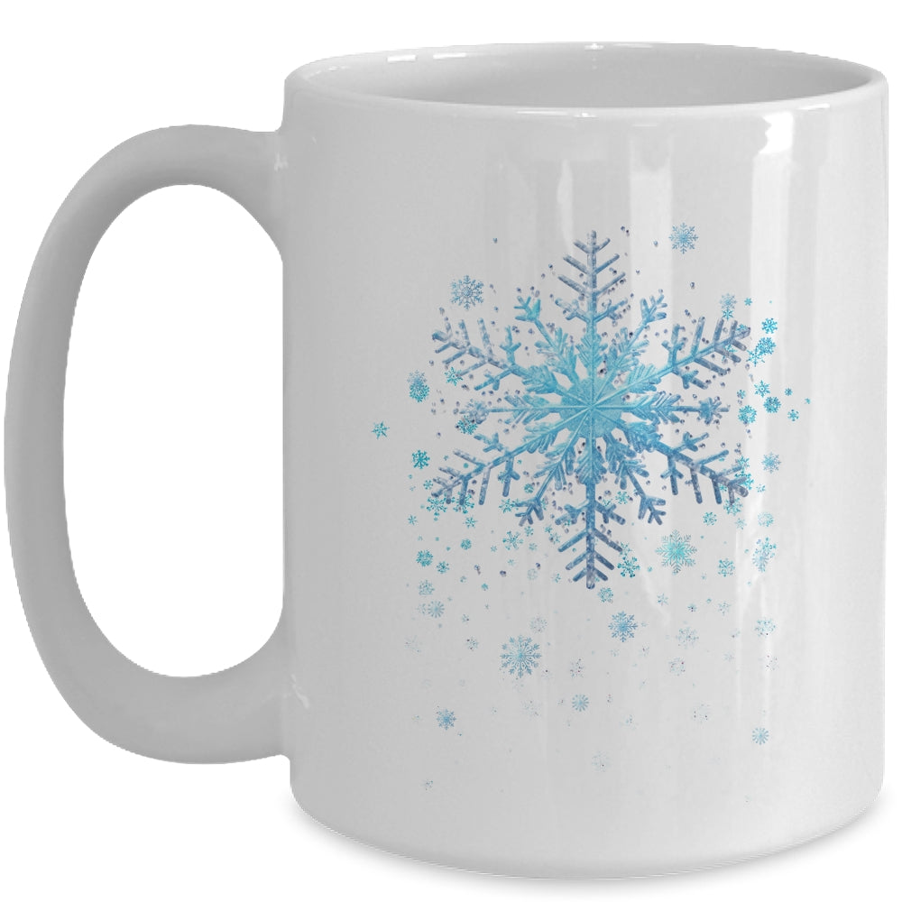 Snowflake Costume Winter Christmas Matching Mens Womens Kids Mug | siriusteestore