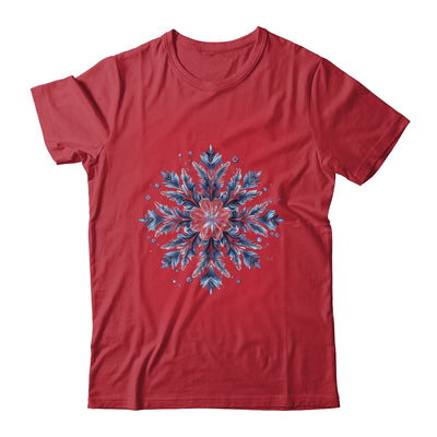Snowflake Snow Merry Christmas Xmas Family Women Holiday Shirt & Sweatshirt | siriusteestore