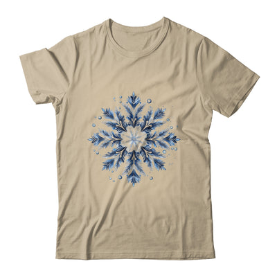 Snowflake Snow Merry Christmas Xmas Family Women Holiday Shirt & Sweatshirt | siriusteestore