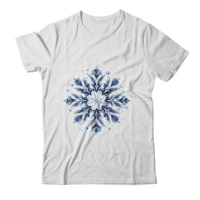 Snowflake Snow Merry Christmas Xmas Family Women Holiday Shirt & Sweatshirt | siriusteestore