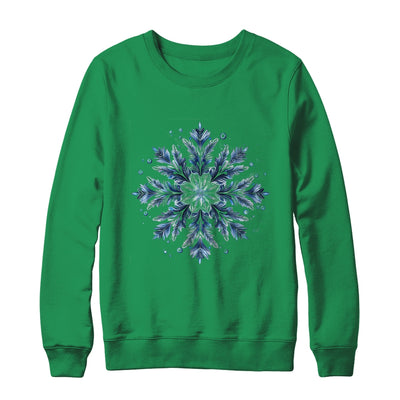 Snowflake Snow Merry Christmas Xmas Family Women Holiday Shirt & Sweatshirt | siriusteestore