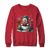Snowman Reading Book Lovers Christmas Bookworm Librarian Shirt & Sweatshirt | siriusteestore