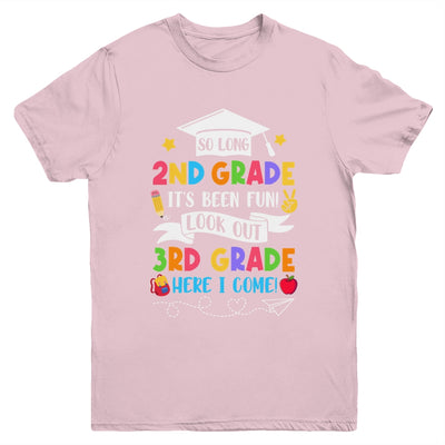 So Long 2nd Grade Graduation 3rd Grade Here I Come 2024 Youth Shirt | siriusteestore