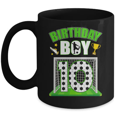 Soccer 10th Birthday Boy 10 Year Old Sport 7yr Boys Party Mug | siriusteestore