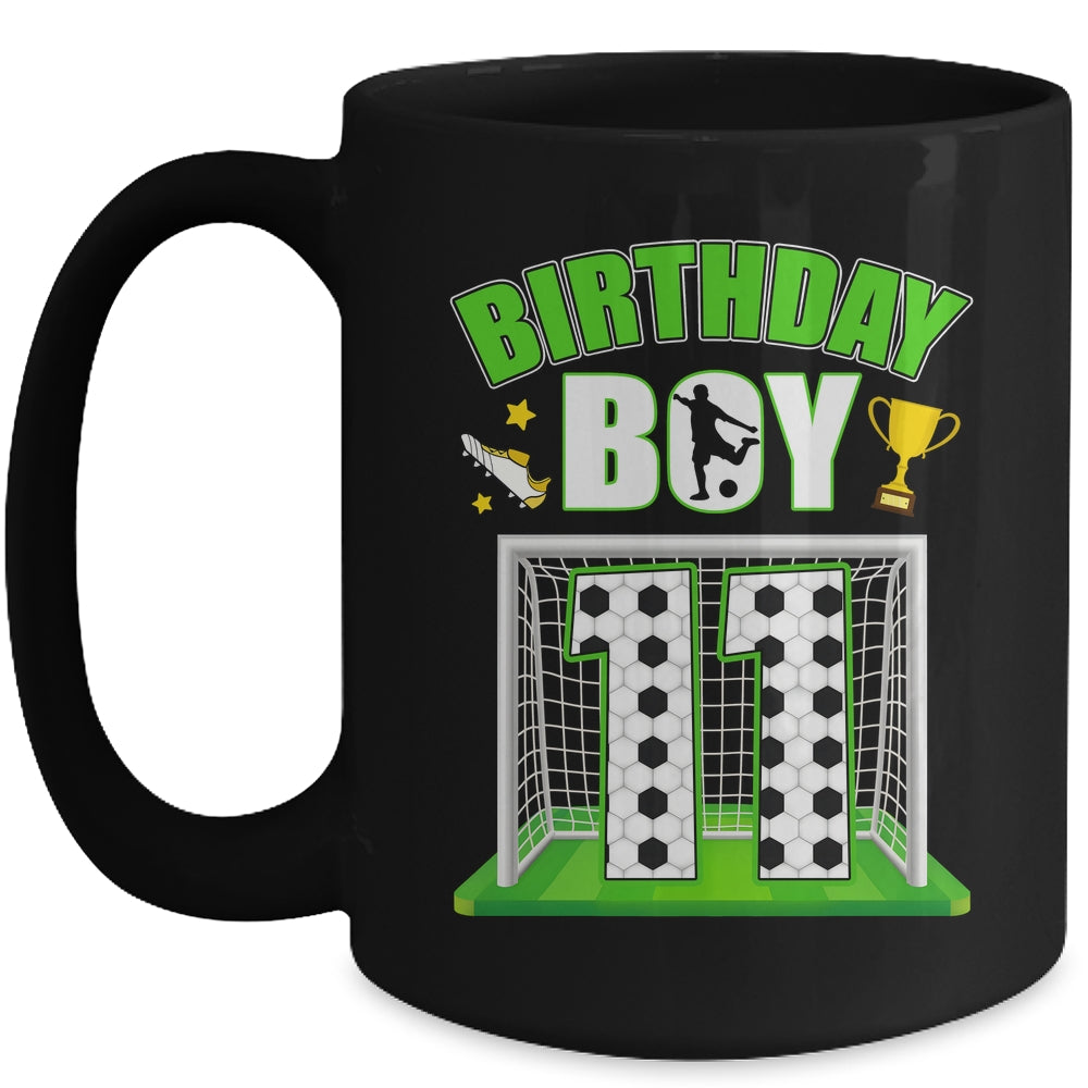 Soccer 11th Birthday Boy 11 Year Old Sport 7yr Boys Party Mug | siriusteestore