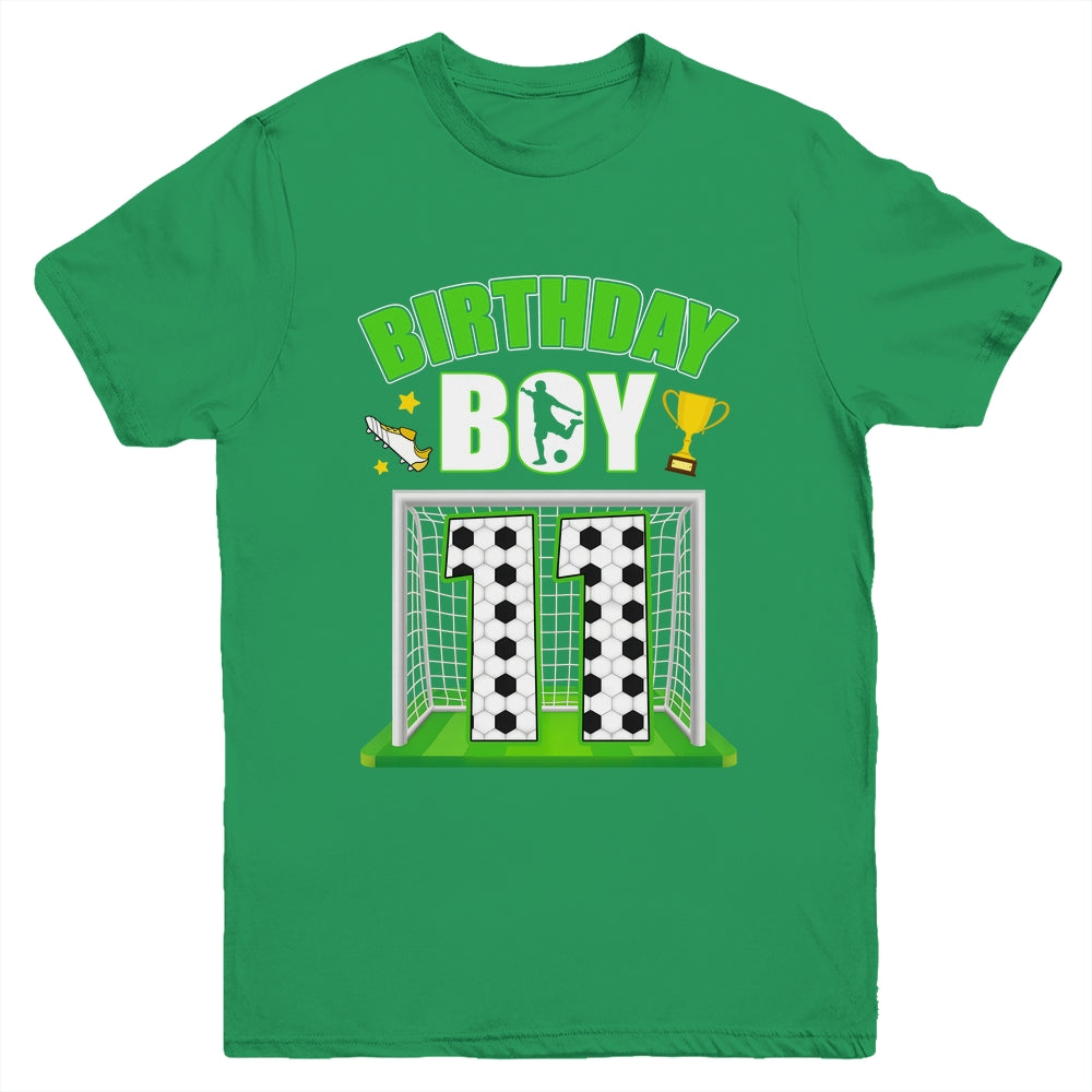 Soccer 11th Birthday Boy 11 Year Old Sport 7yr Boys Party Youth Shirt | siriusteestore