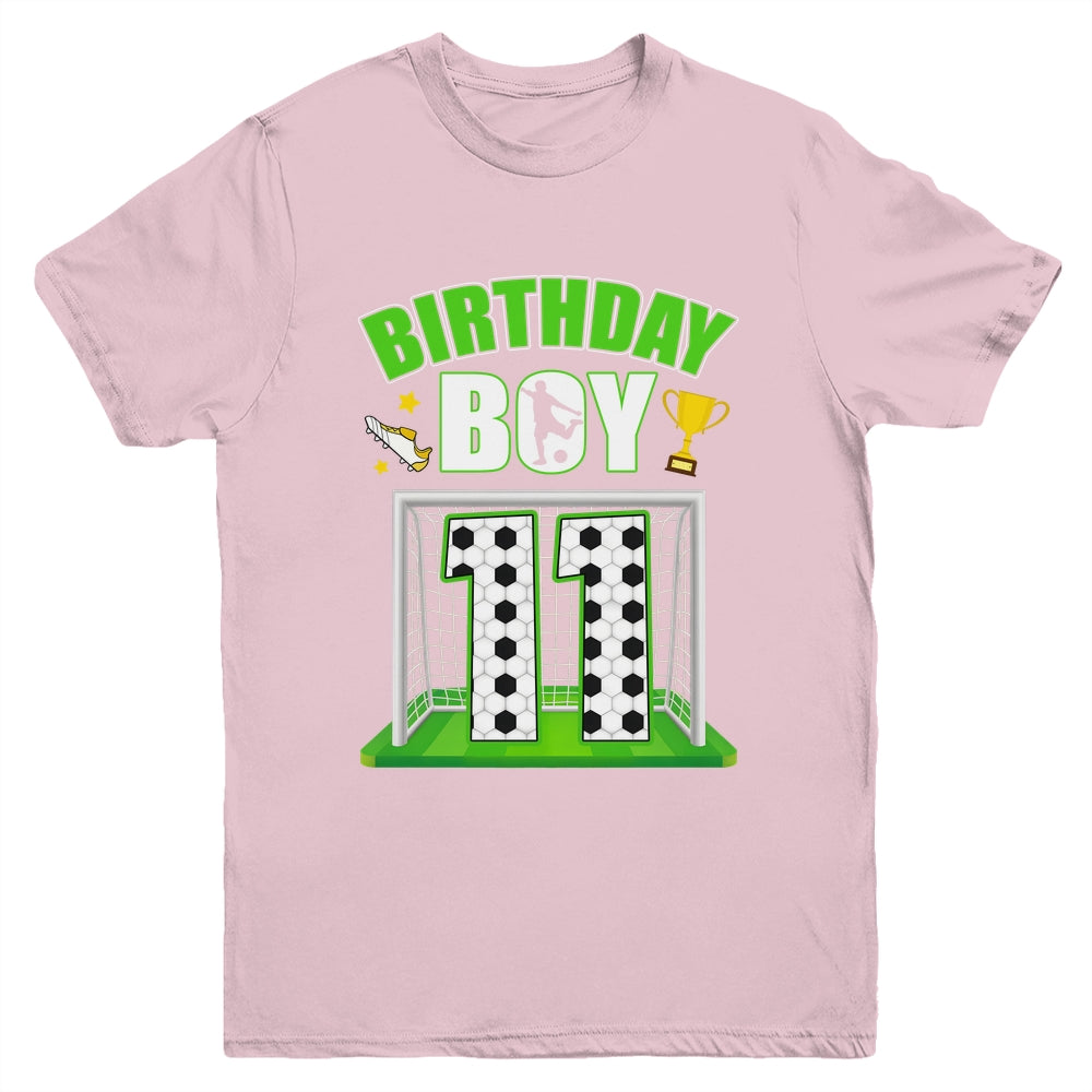 Soccer 11th Birthday Boy 11 Year Old Sport 7yr Boys Party Youth Shirt | siriusteestore