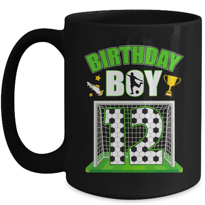 Soccer 12th Birthday Boy 12 Year Old Sport 7yr Boys Party Mug | siriusteestore
