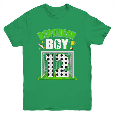 Soccer 12th Birthday Boy 12 Year Old Sport 7yr Boys Party Youth Shirt | siriusteestore