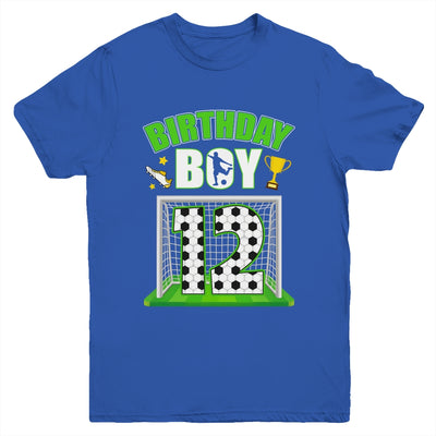 Soccer 12th Birthday Boy 12 Year Old Sport 7yr Boys Party Youth Shirt | siriusteestore