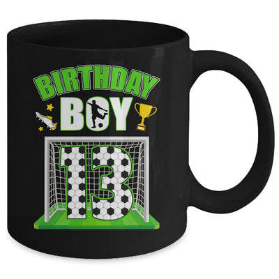 Soccer 13th Birthday Boy 13 Year Old Sport 7yr Boys Party Mug | siriusteestore