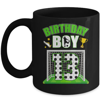 Soccer 13th Birthday Boy 13 Year Old Sport 7yr Boys Party Mug | siriusteestore