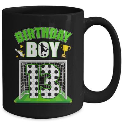 Soccer 13th Birthday Boy 13 Year Old Sport 7yr Boys Party Mug | siriusteestore