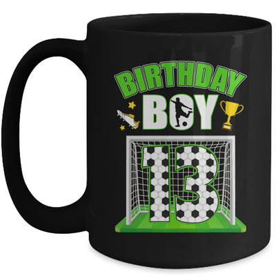 Soccer 13th Birthday Boy 13 Year Old Sport 7yr Boys Party Mug | siriusteestore