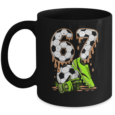 Soccer 67 Six Seven Meme Boys Teens Kids Gen Alpha Slang 6 7 Mug | siriusteestore