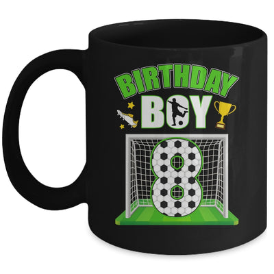 Soccer 8th Birthday Boy 8 Year Old Sport 7yr Boys Party Mug | siriusteestore
