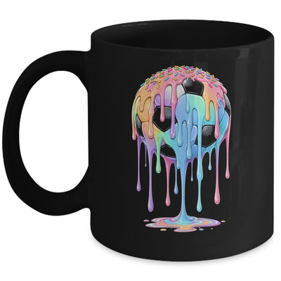 Soccer Ball Ice Cream Dripping Cute Soccer Drip Boys Girls Mug | siriusteestore