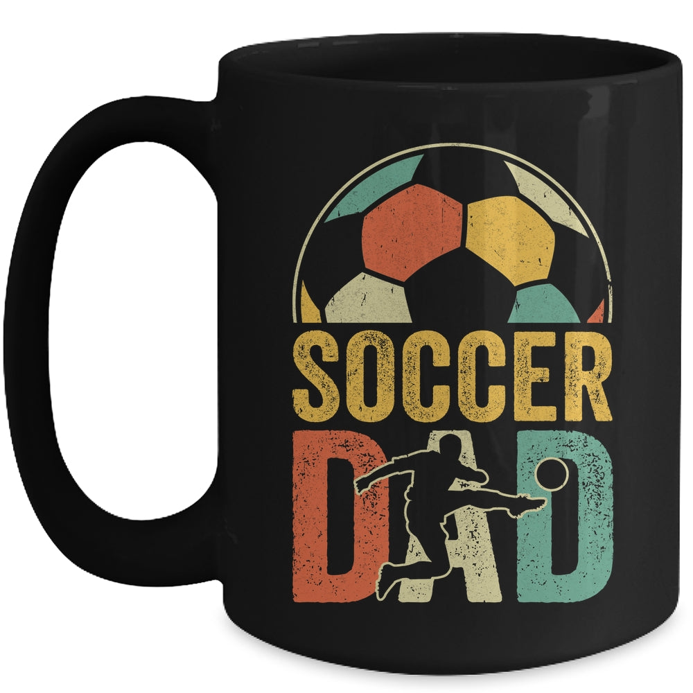 Soccer Dad Funny Soccer For Men Lover Daddy Fathers Day Mug | siriusteestore