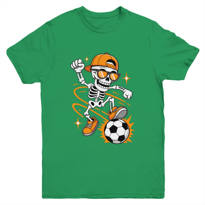 Soccer Halloween Skeleton Funny Soccer For Teens Boys Men Youth Shirt | siriusteestore