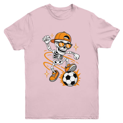 Soccer Halloween Skeleton Funny Soccer For Teens Boys Men Youth Shirt | siriusteestore