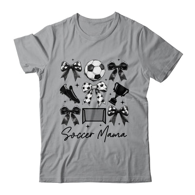 Soccer Mama Coquette Bow Soccer Mom Soccer Season Shirt & Tank Top | siriusteestore