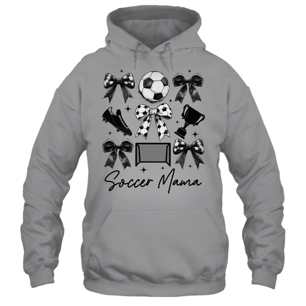 Soccer Mama Coquette Bow Soccer Mom Soccer Season Shirt & Tank Top | siriusteestore