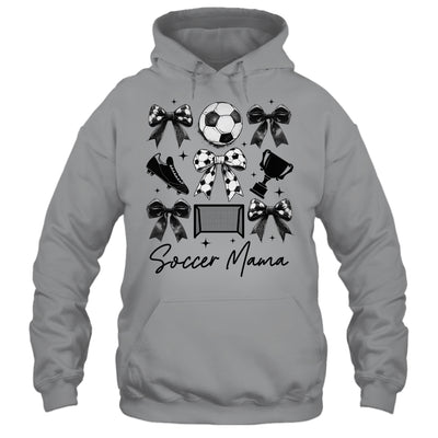 Soccer Mama Coquette Bow Soccer Mom Soccer Season Shirt & Tank Top | siriusteestore
