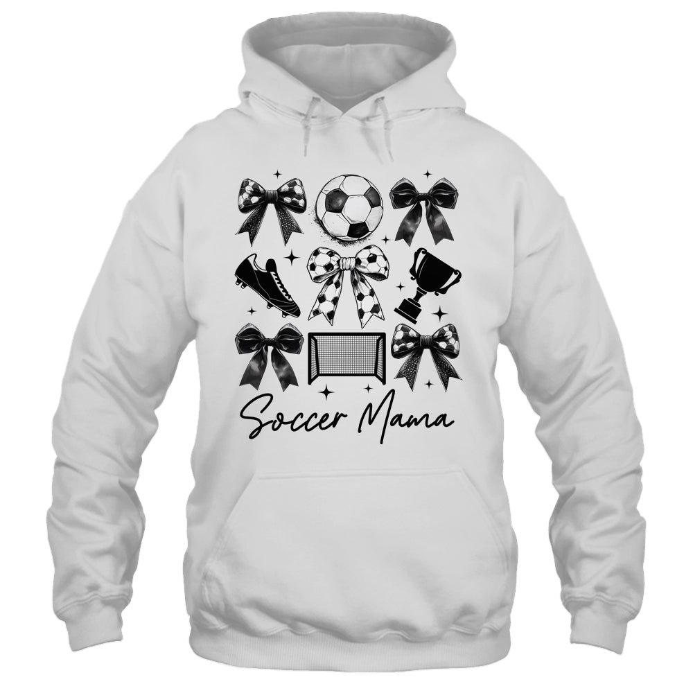 Soccer Mama Coquette Bow Soccer Mom Soccer Season Shirt & Tank Top | siriusteestore