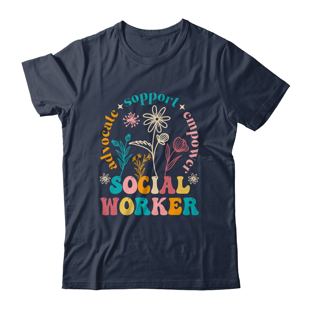 Social Worker Design For Women Girl Funny Social Work Month Shirt & Tank Top | siriusteestore