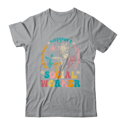 Social Worker Design For Women Girl Funny Social Work Month Shirt & Tank Top | siriusteestore