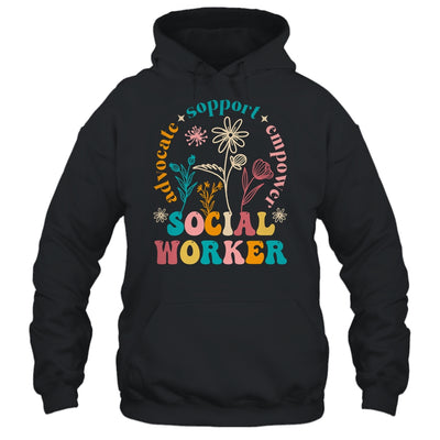 Social Worker Design For Women Girl Funny Social Work Month Shirt & Tank Top | siriusteestore