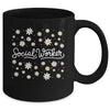 Social Worker Flower Floral Caseworker Social Work Month Mug | siriusteestore