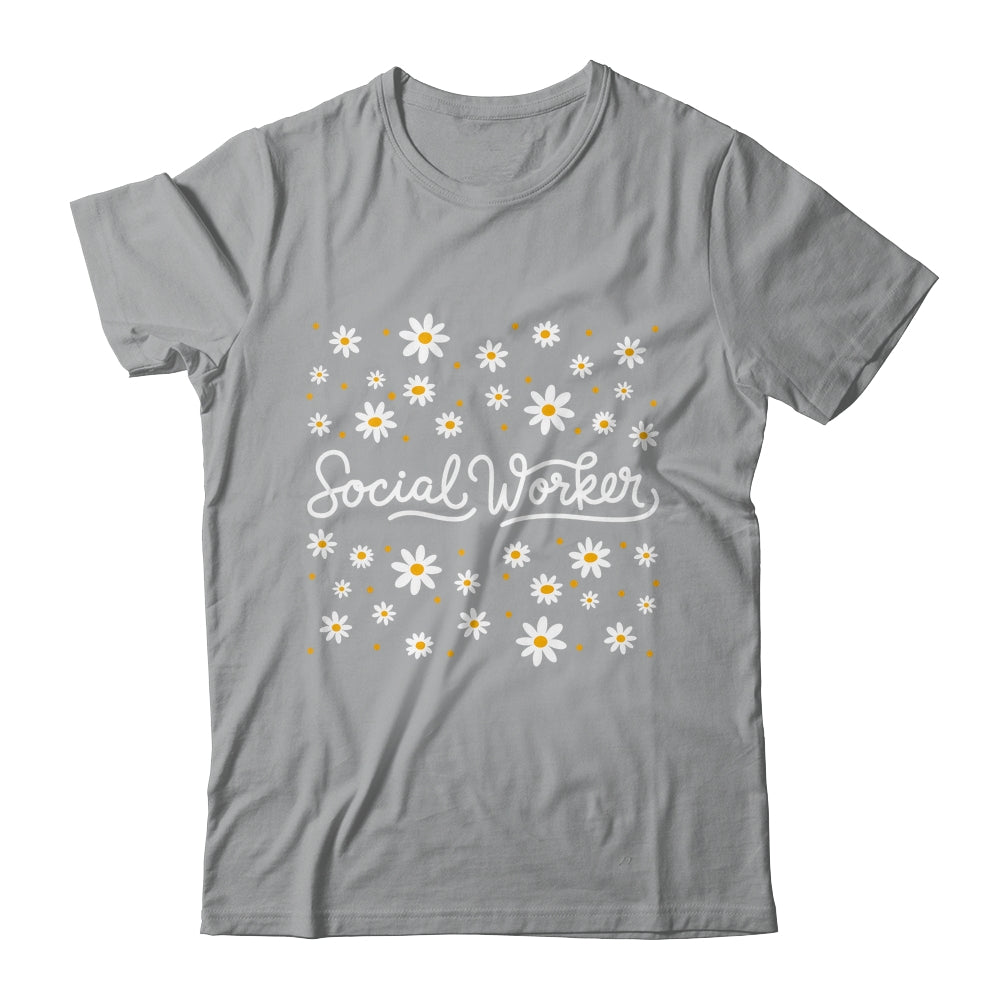 Social Worker Flower Floral Caseworker Social Work Month Shirt & Hoodie | siriusteestore