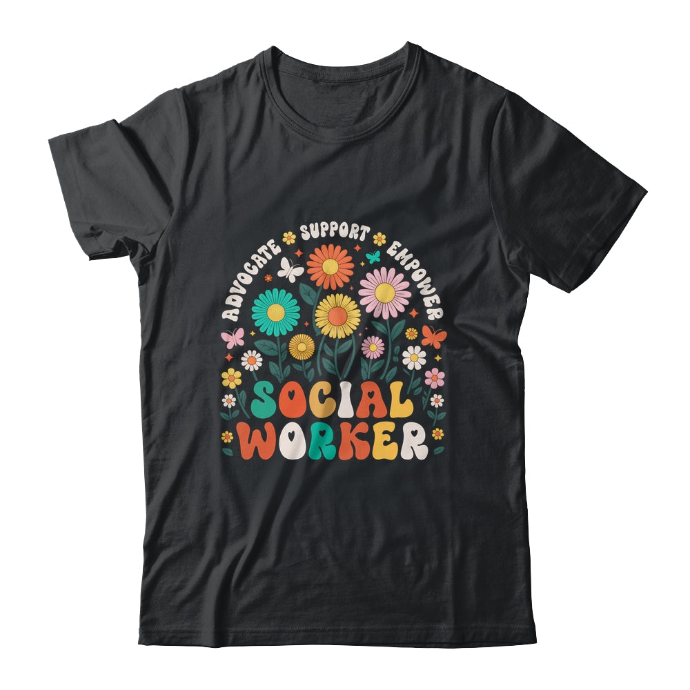 Social Worker Social Work Month Funny Work Love Groovy Shirt & Hoodie | siriusteestore