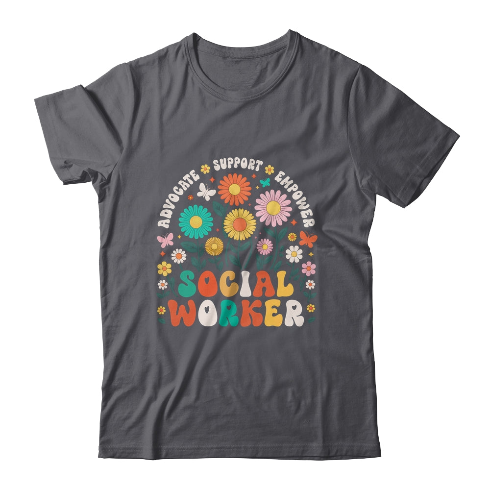 Social Worker Social Work Month Funny Work Love Groovy Shirt & Hoodie | siriusteestore
