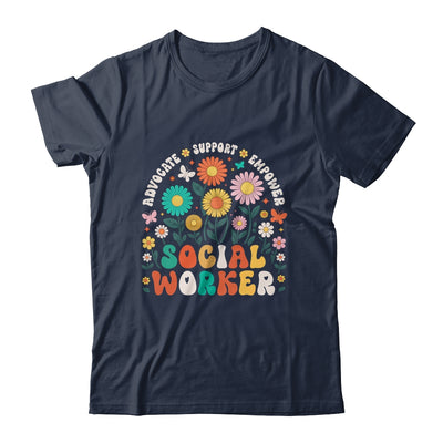 Social Worker Social Work Month Funny Work Love Groovy Shirt & Hoodie | siriusteestore