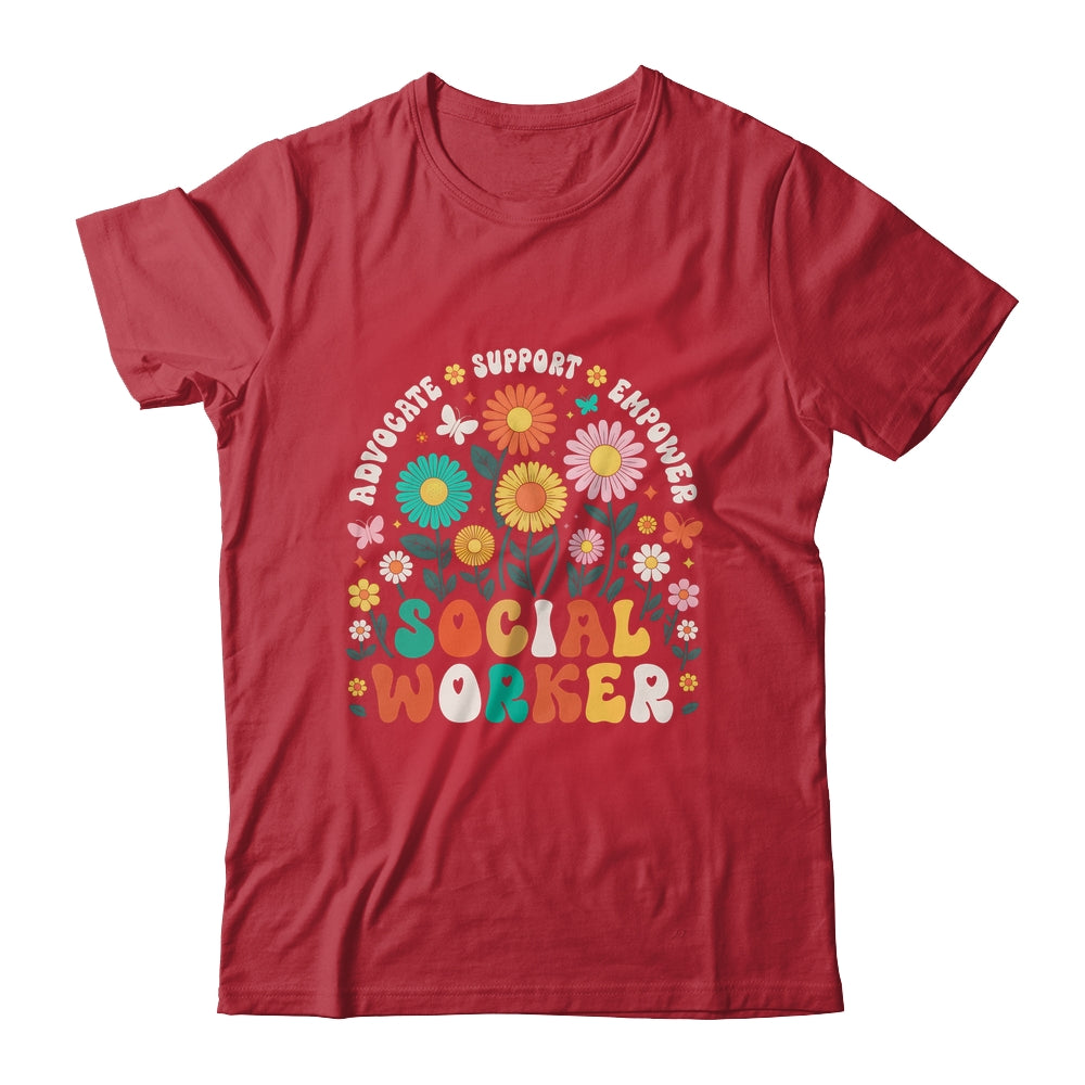 Social Worker Social Work Month Funny Work Love Groovy Shirt & Hoodie | siriusteestore