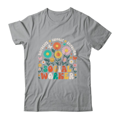 Social Worker Social Work Month Funny Work Love Groovy Shirt & Hoodie | siriusteestore