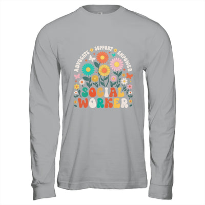 Social Worker Social Work Month Funny Work Love Groovy Shirt & Hoodie | siriusteestore