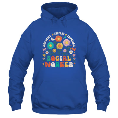Social Worker Social Work Month Funny Work Love Groovy Shirt & Hoodie | siriusteestore