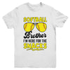 Softball Brother I'm Just Here For The Snacks Funny Youth Shirt | siriusteestore