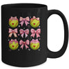 Softball Coquette Bow Softball Mom Mothers Day Softball Mama Mug | siriusteestore